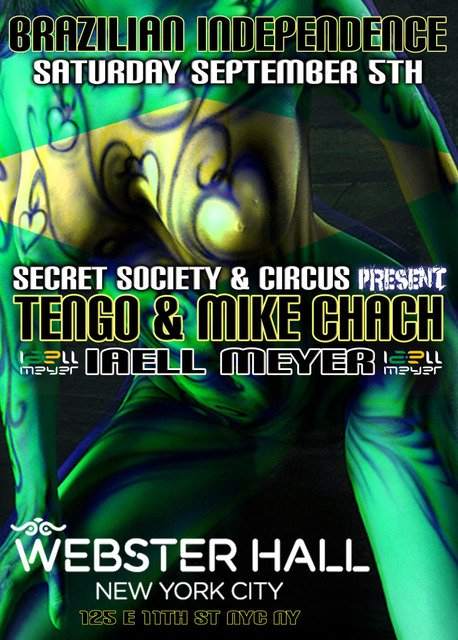 Secret Society & Circus present Dj Tengo & Dj Mike Chach - Página frontal