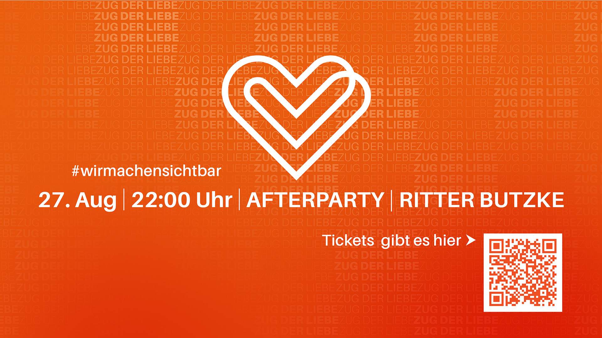 Zug der Liebe 2022 Afterparty - Página frontal
