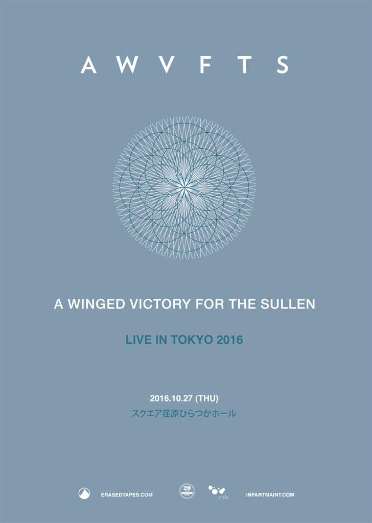 A Winged Victory For The Sullen - フライヤー裏