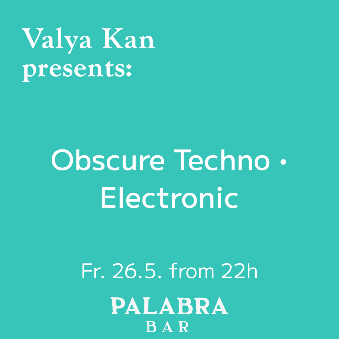 Obscure Techno - Valya Kan - Página frontal