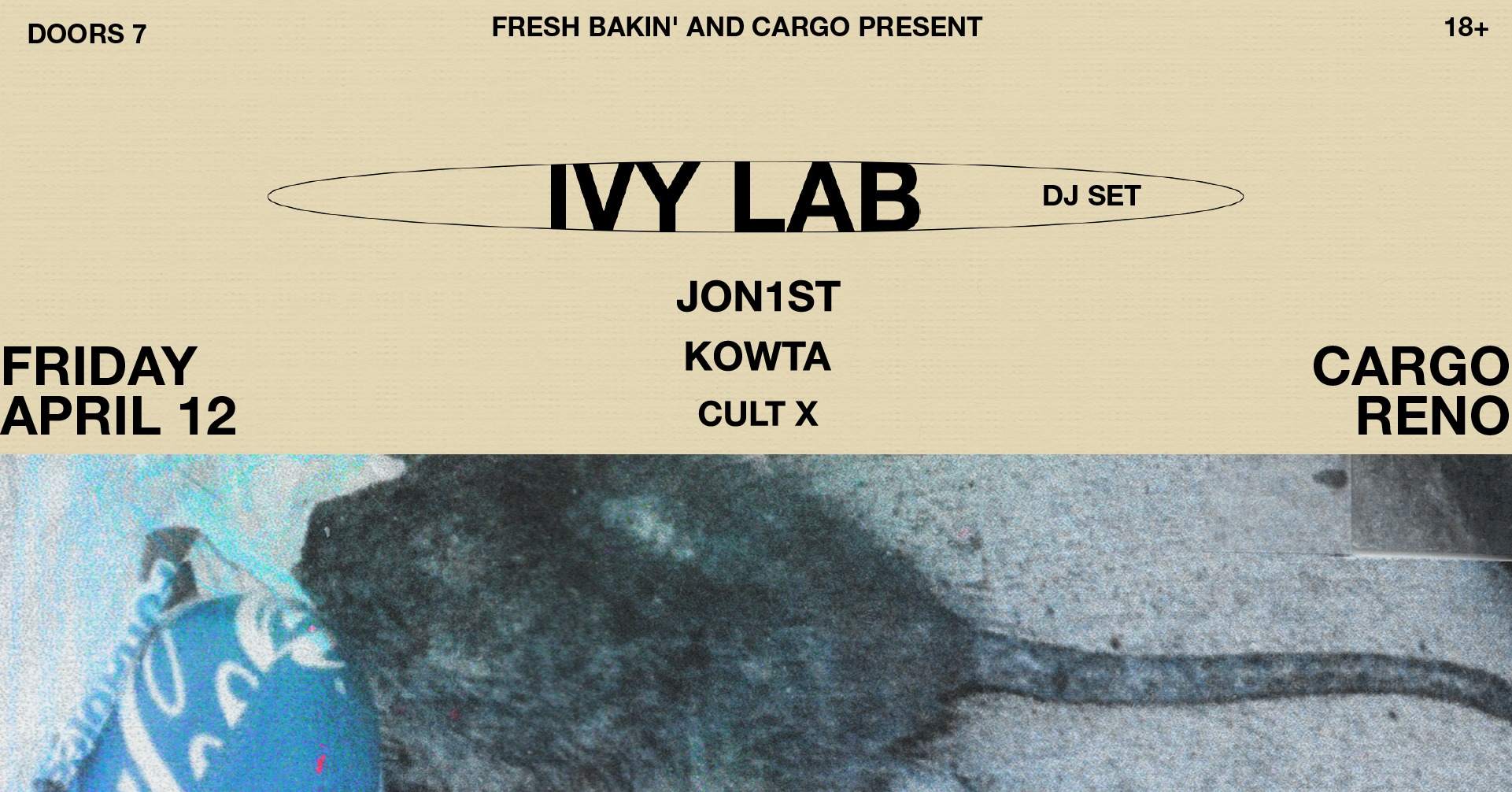 Fresh Bakin' & Cargo present: Ivy Lab - Página frontal