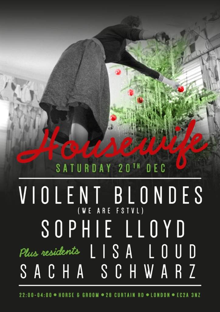 Housewife with Violent Blondes & Sophie Lloyd - Página frontal