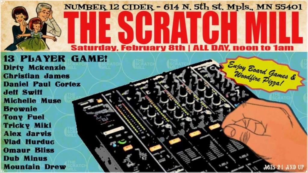 The Scratch Mill: House Music All Day Long- Free - Página frontal