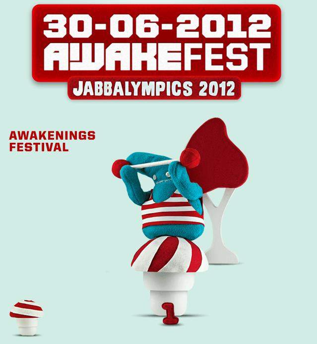 Awakenings Festival 2012 - Jabbalympics - フライヤー表
