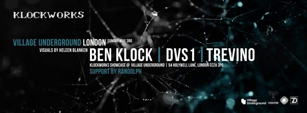 Klockworks Showcase - Ben Klock, Dvs1 & Trevino - Página frontal