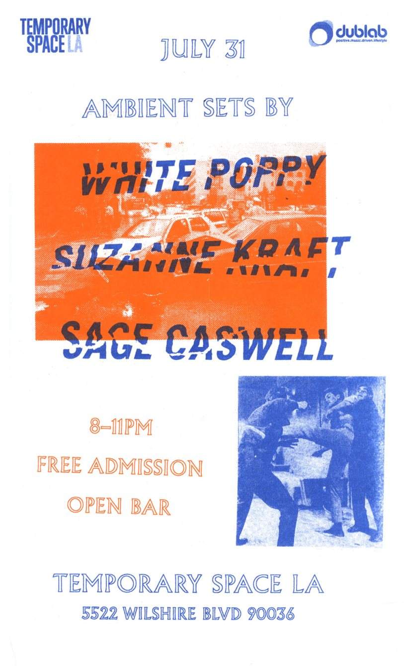 Suzanne Kraft, White Poppy, Sage Caswell - Página frontal