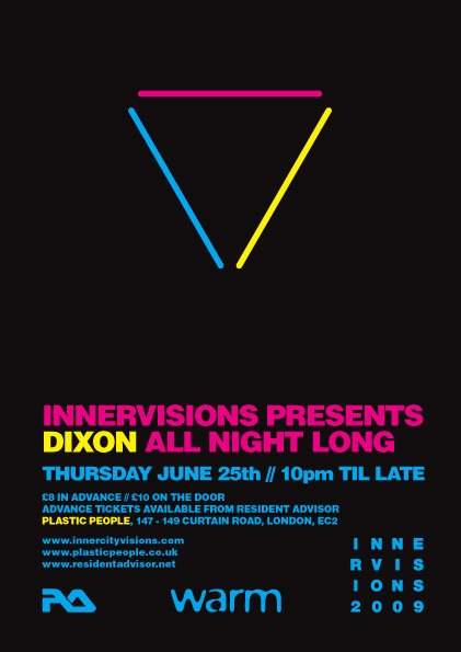 Innervisions with Dixon - Página frontal