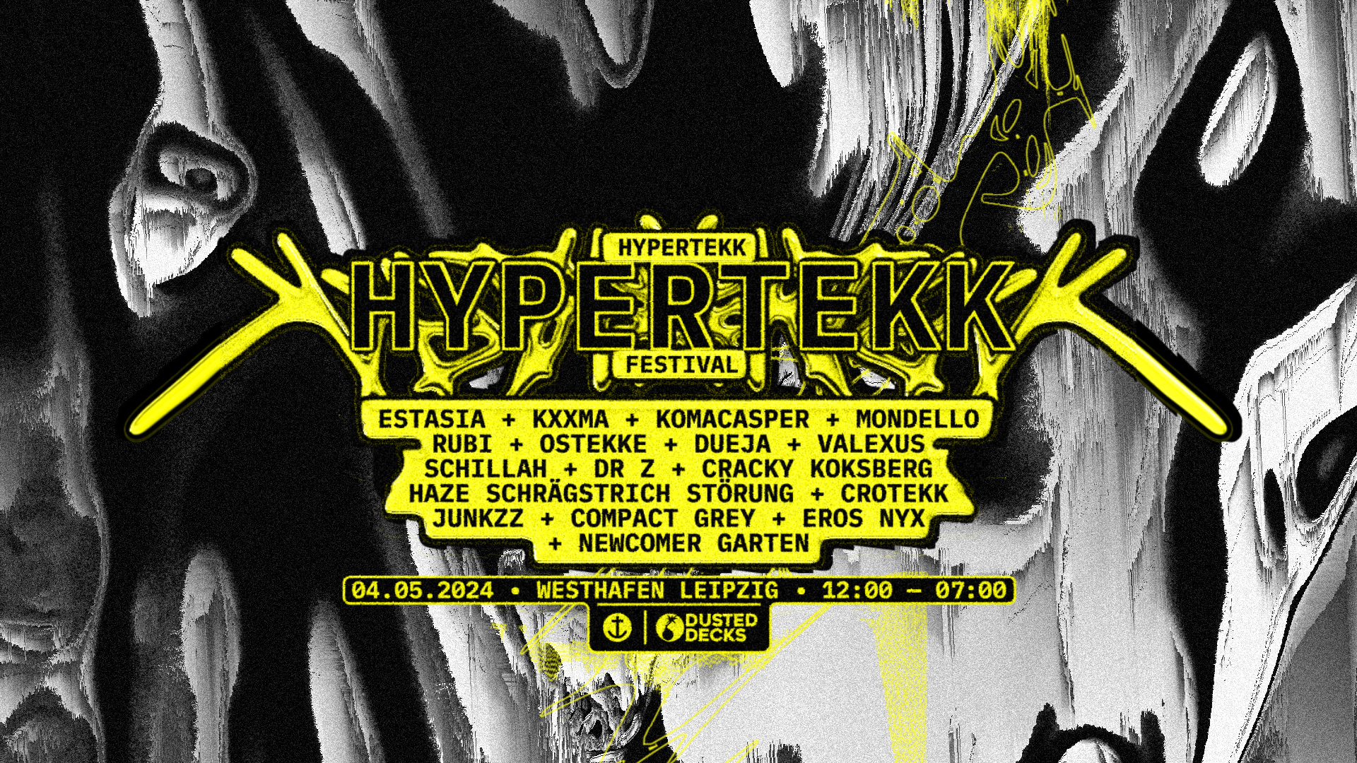 HYPER TEKK Festival 2024 (19h) - フライヤー表