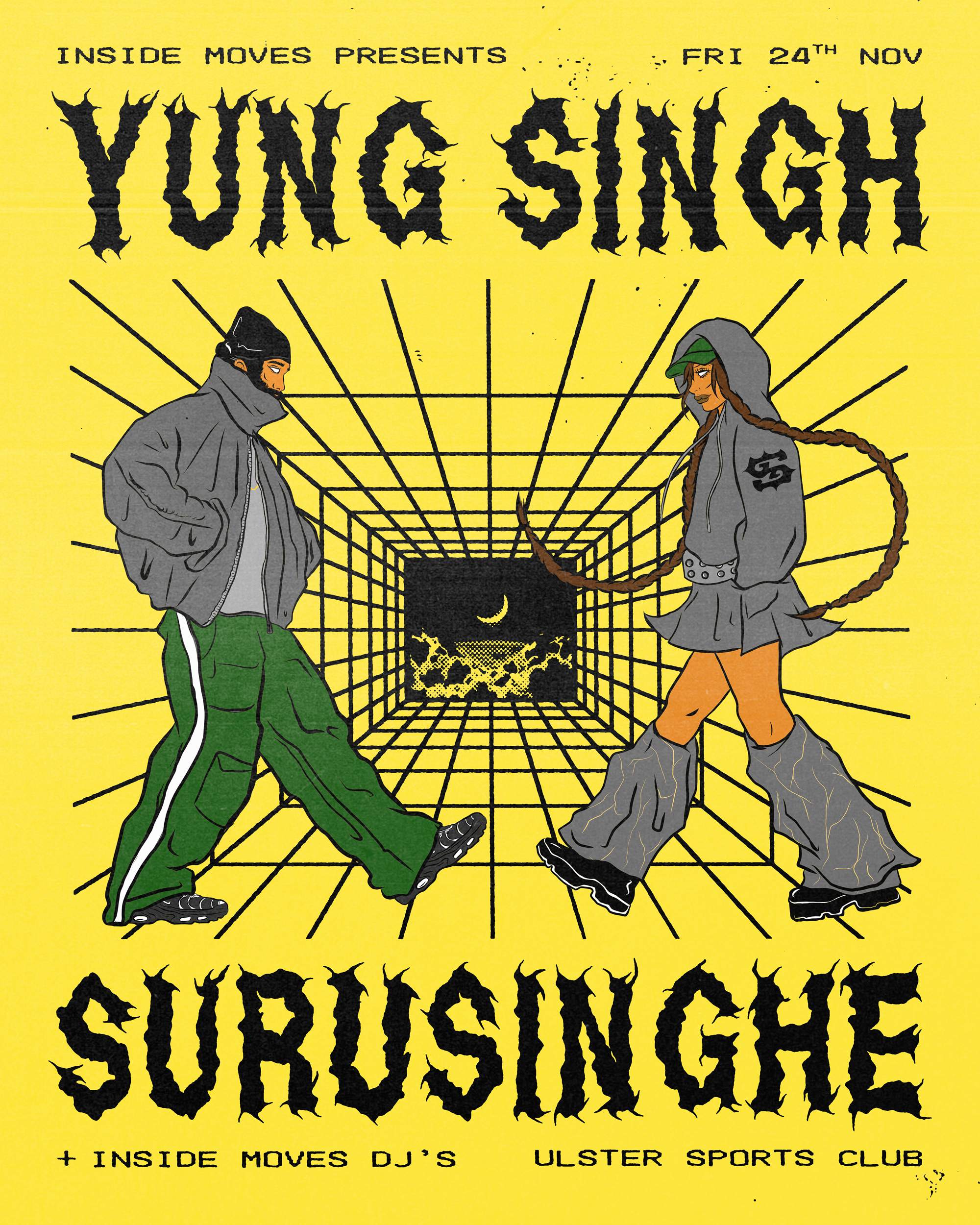 (SOLD OUT) Inside Moves presents Yung Singh + Surusinghe - Página frontal