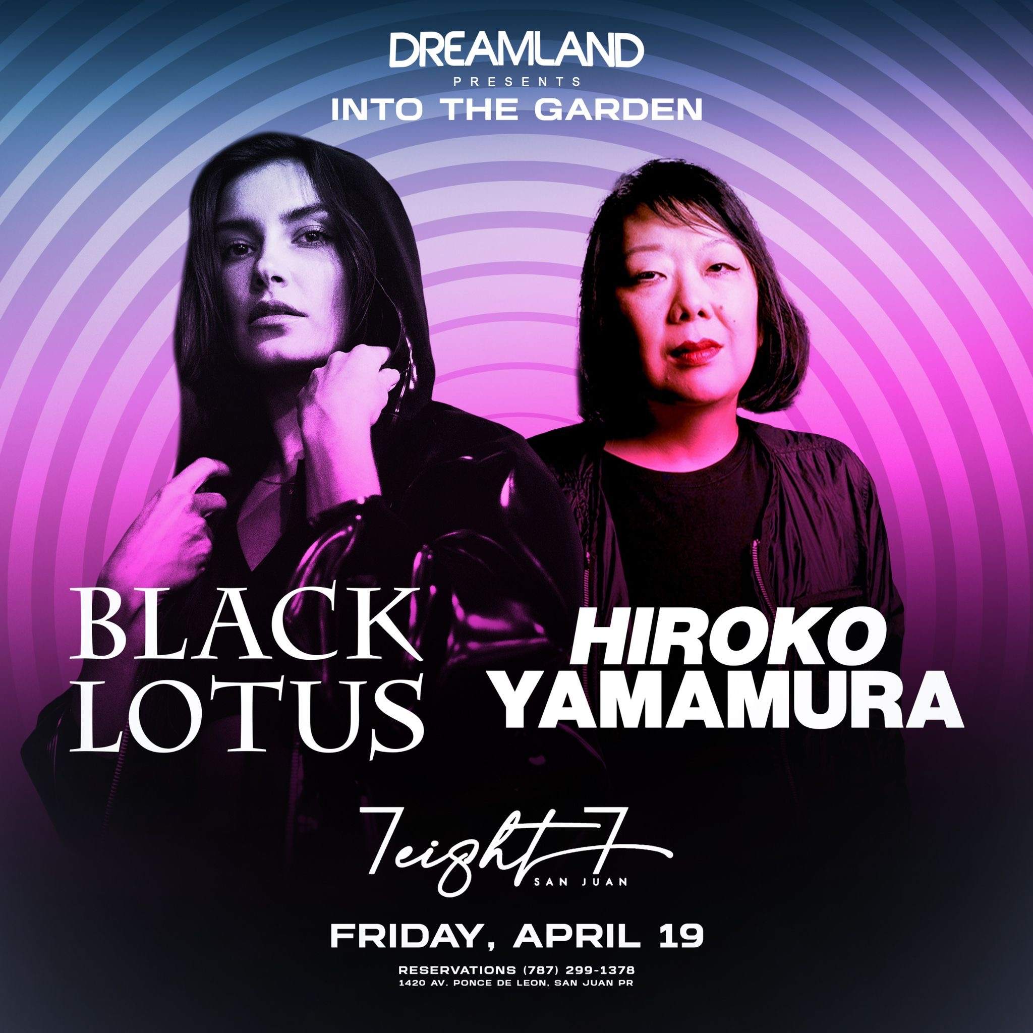 Dreamland presents Into The Garden feat. Black Lotus & Hiroko Yamamura - Página frontal