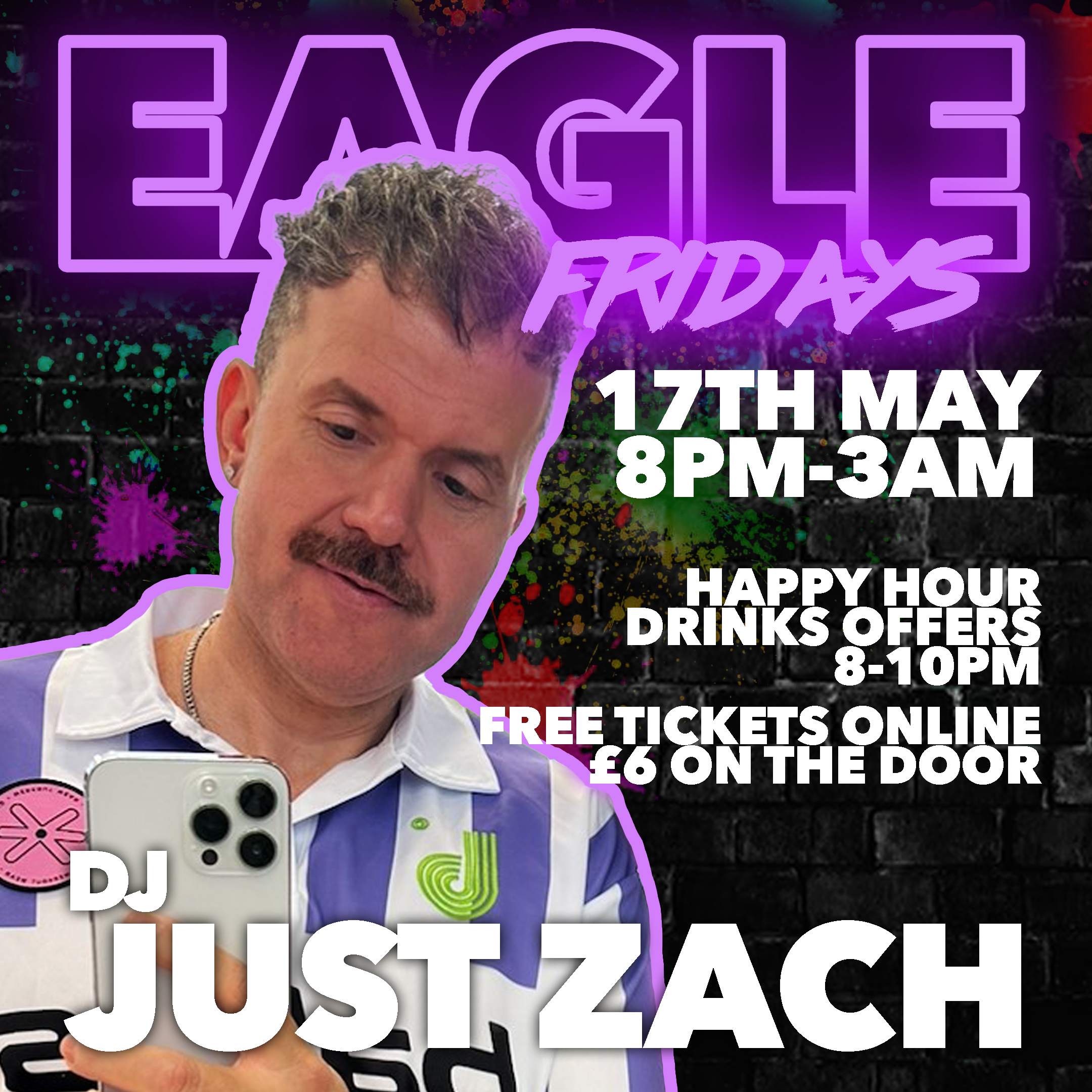 Eagle Fridays with DJ Just Zach - Página frontal