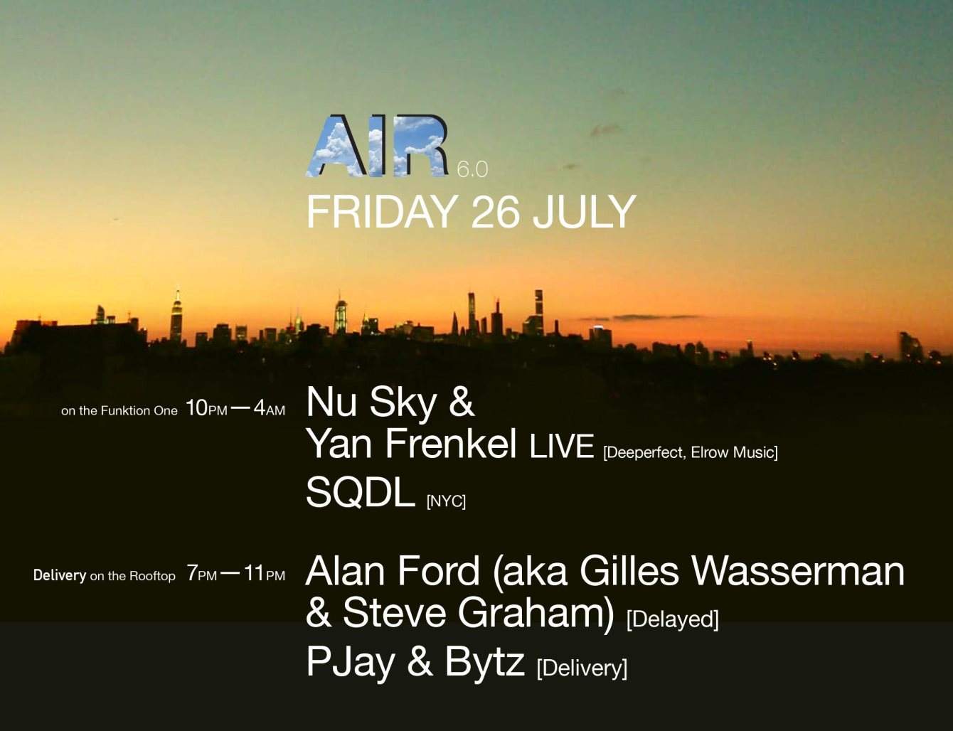 Air 06: Nu Sky & Yan Frenkel / Alan Ford / SQDL / Delivery - Página frontal