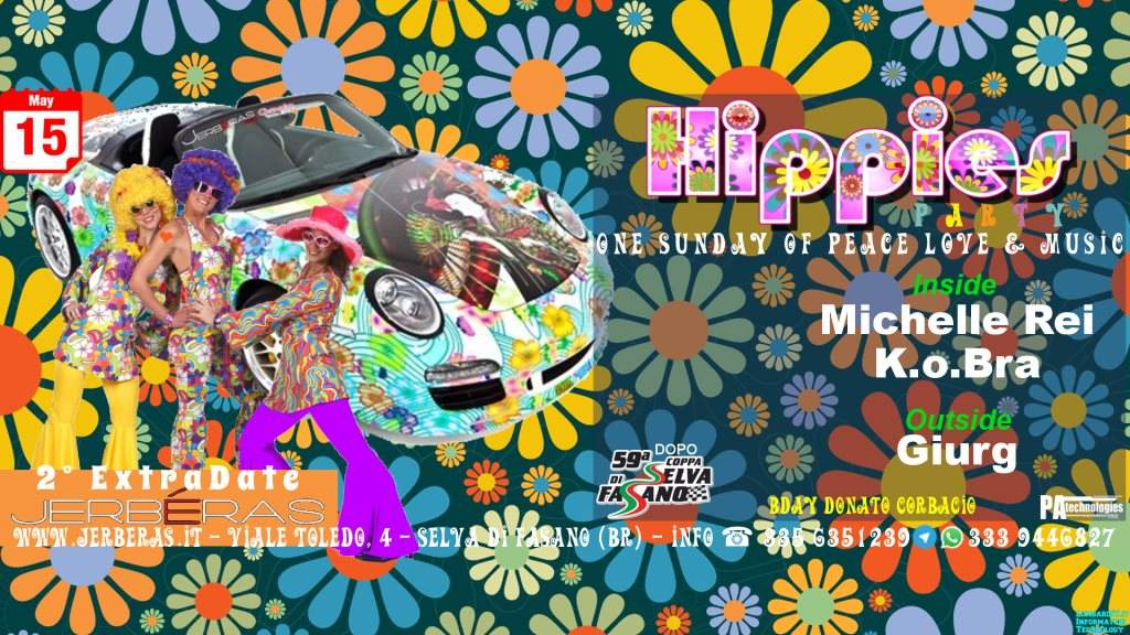 Hippies Party - 2° Extradate - Página frontal