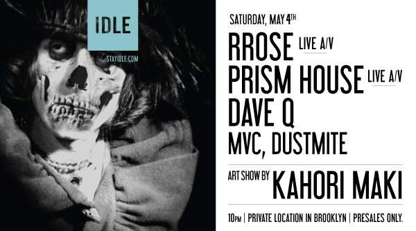 Idle 02: Rrose, Prism House, Dave Q & Special Guests - Página trasera