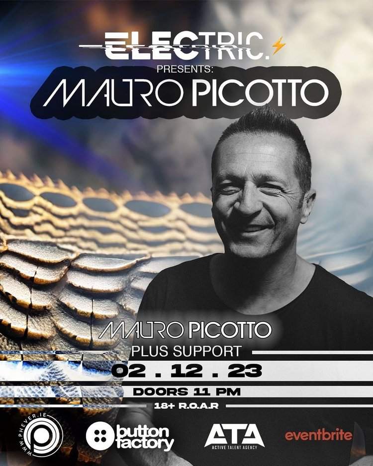 Mauro Picotto - フライヤー表