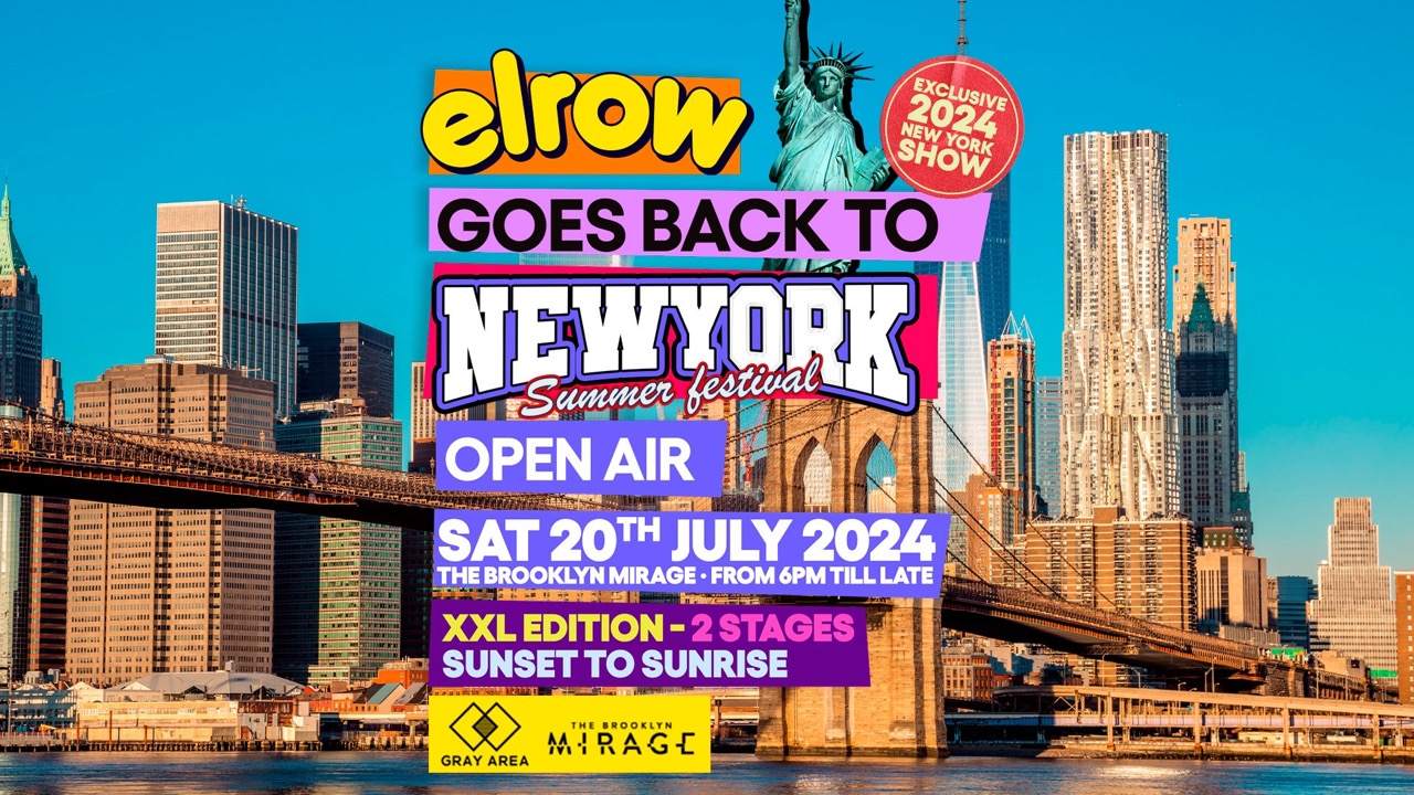 elrow New York Open Air: Summer Festival - Página frontal