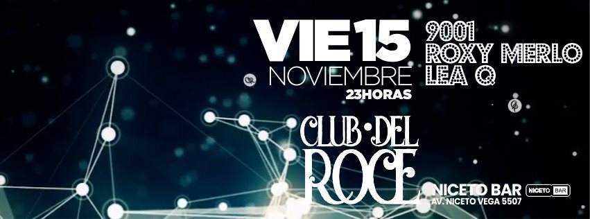 El Club del Roce, 15 de Noviembre - フライヤー表