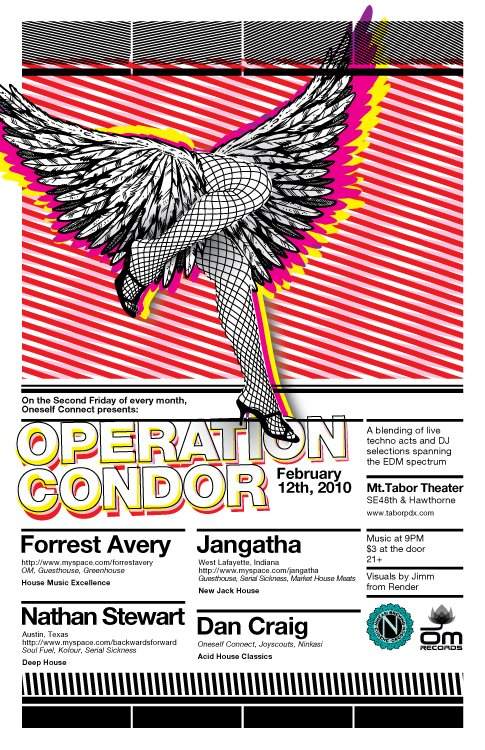 Operation Condor - フライヤー表