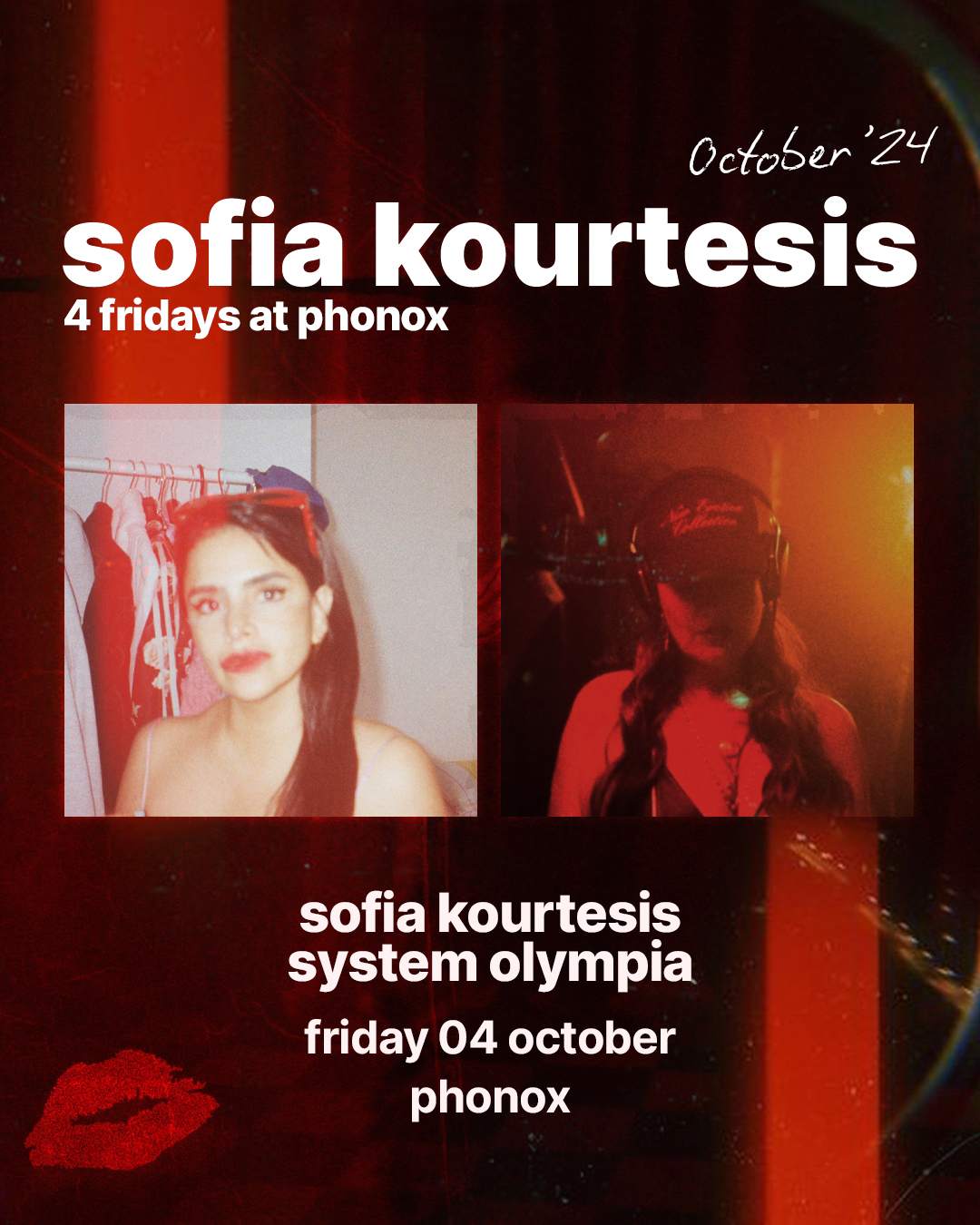Sofia Kourtesis & System Olympia - 4 Fridays at Phonox (Opening Party ...