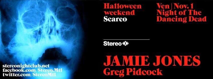 14yrs of Scareo - Jamie Jones - Greg Pidcock - フライヤー表