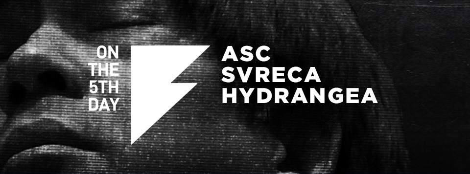 On the 5th Day: ASC, Svreca and Hydrangea - Página frontal