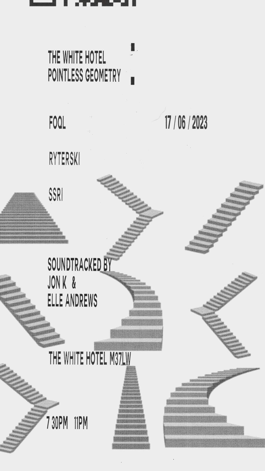 The White Hotel & Pointless Geometry {present} FOQL / RYTERSKI / SSRI ...