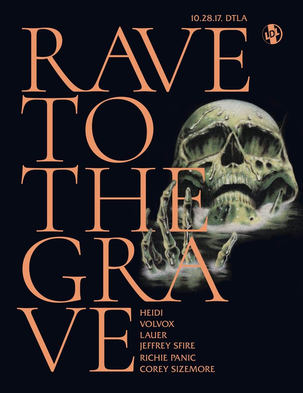 Lights Down Low Rave to The Grave - Página frontal