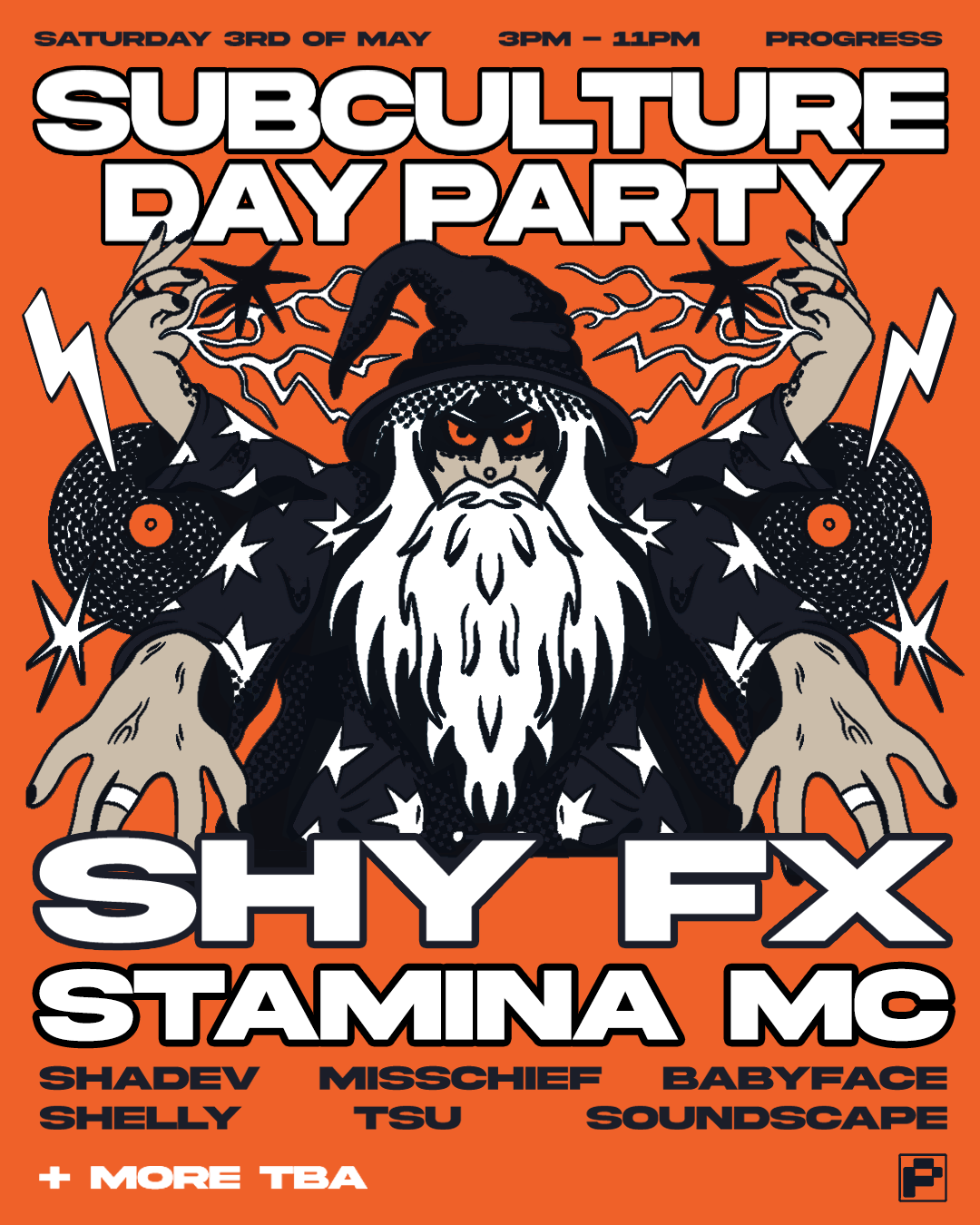 Subculture Bank Holiday Day Rave at PROGRESS, Manchester · Tickets