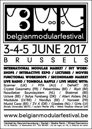 Belgian Modular Festival 2017 - Página frontal