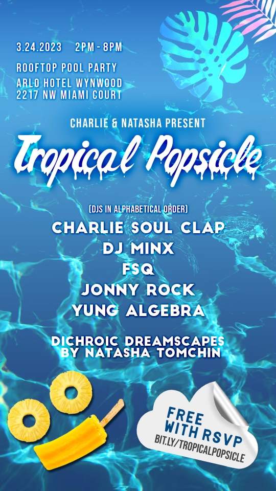 Tropical Popsicle - フライヤー表