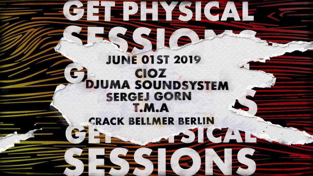 Get Physical Session with Djuma Soundsystem, CIOZ, T.M.A - Página frontal