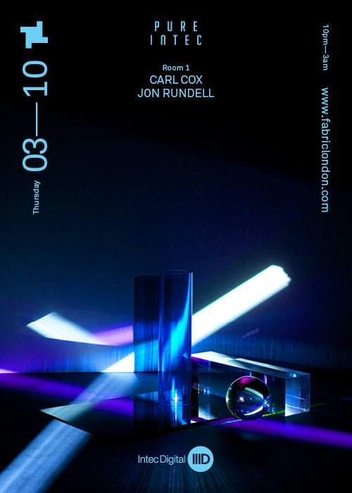 Pure Intec & Fabric present: Carl Cox - Página frontal