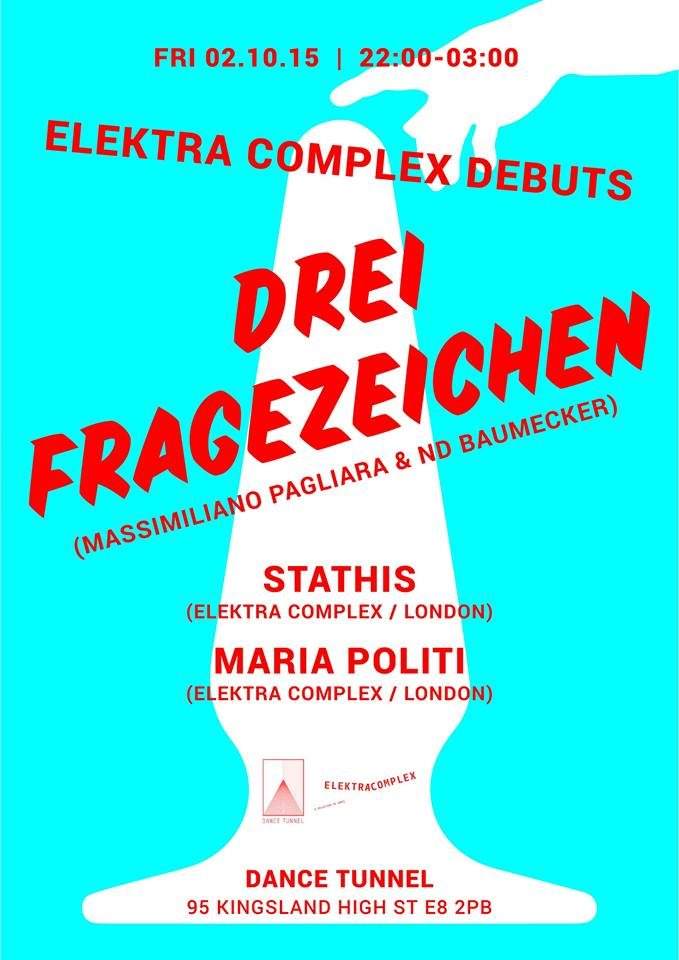 Elektra Complex Debuts with Drei Fragezeichen (Massimiliano Pagliara & Nd_baumecker) - Página trasera