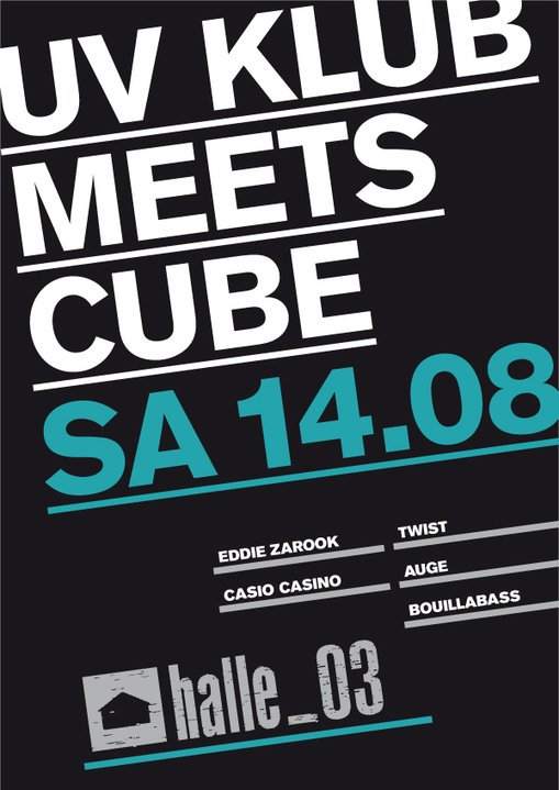 Uv Klub Meetz Cube - フライヤー表