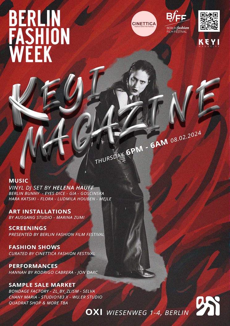 KEYI Magazine x OXI x Fashion Week with Helena Hauff at OXI Berlin