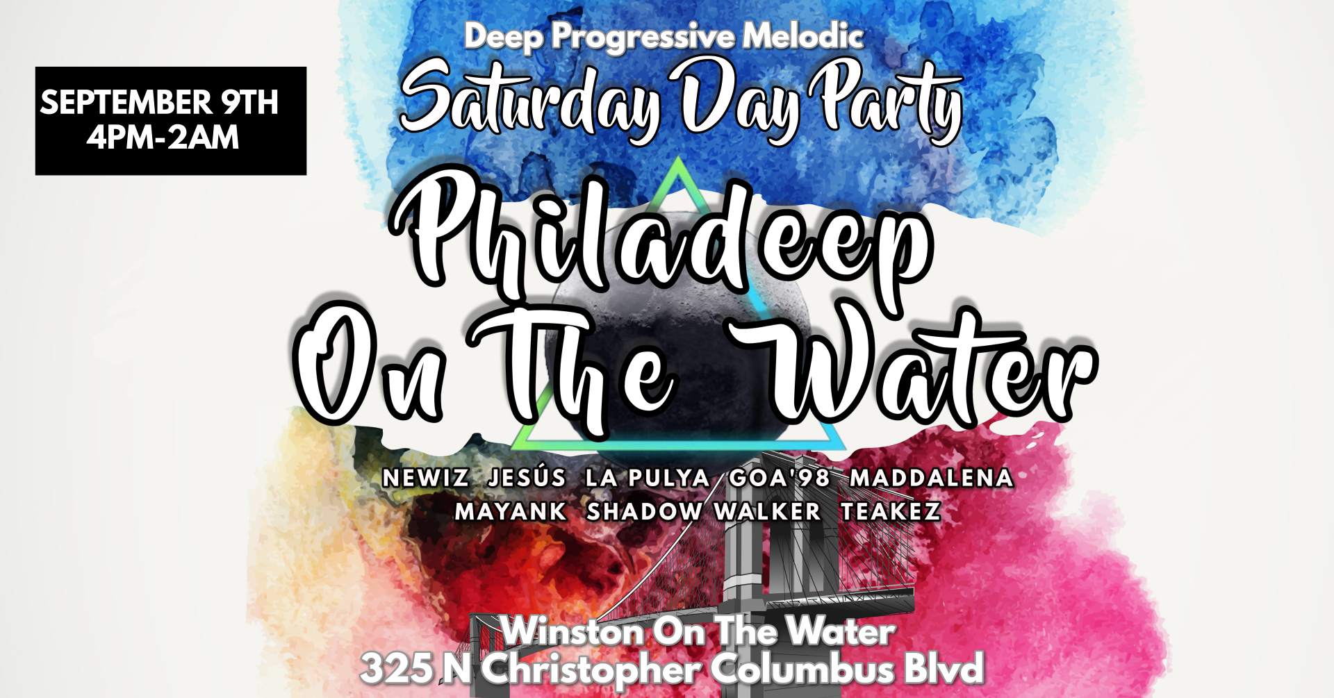 [CANCELLED] Philadeep on The Water - Página frontal