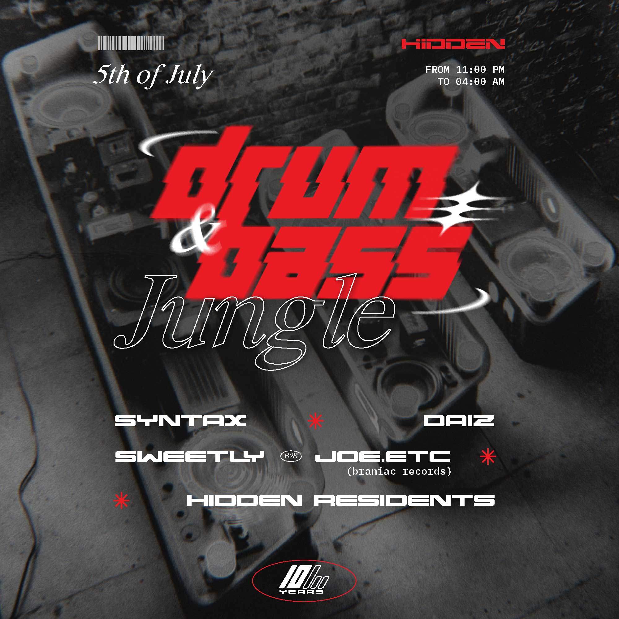 Hidden DnB/Jungle Rave at Hidden, Manchester