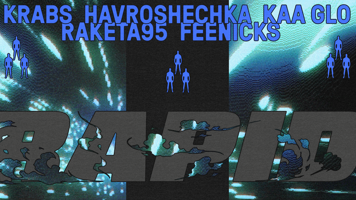 RAPID: HAVROSHECHKA, Kaa Glo, Raketa95, Feenicks & Krabs - Página trasera