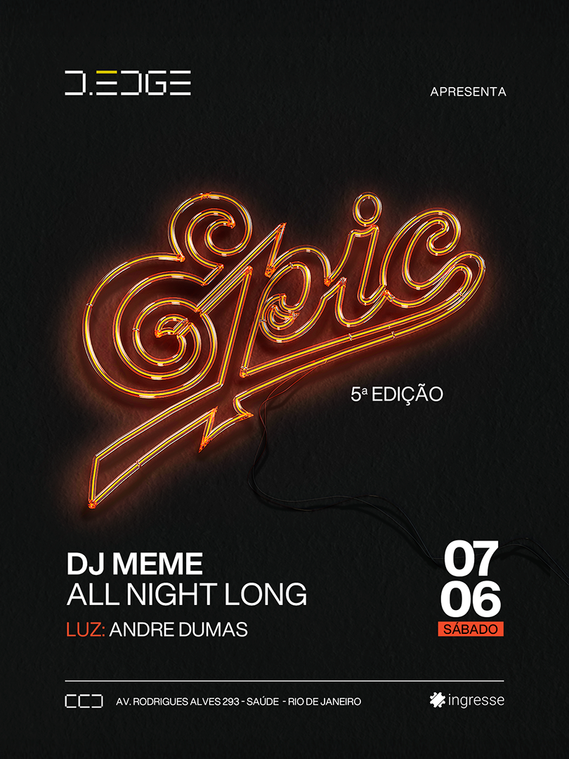 D-Edge Rio presents EPIC at D-Edge RIO, Rio de Janeiro