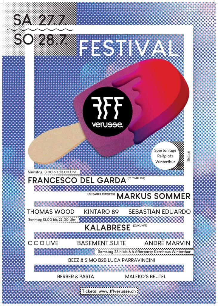 FFF Verusse. Festival - Página frontal