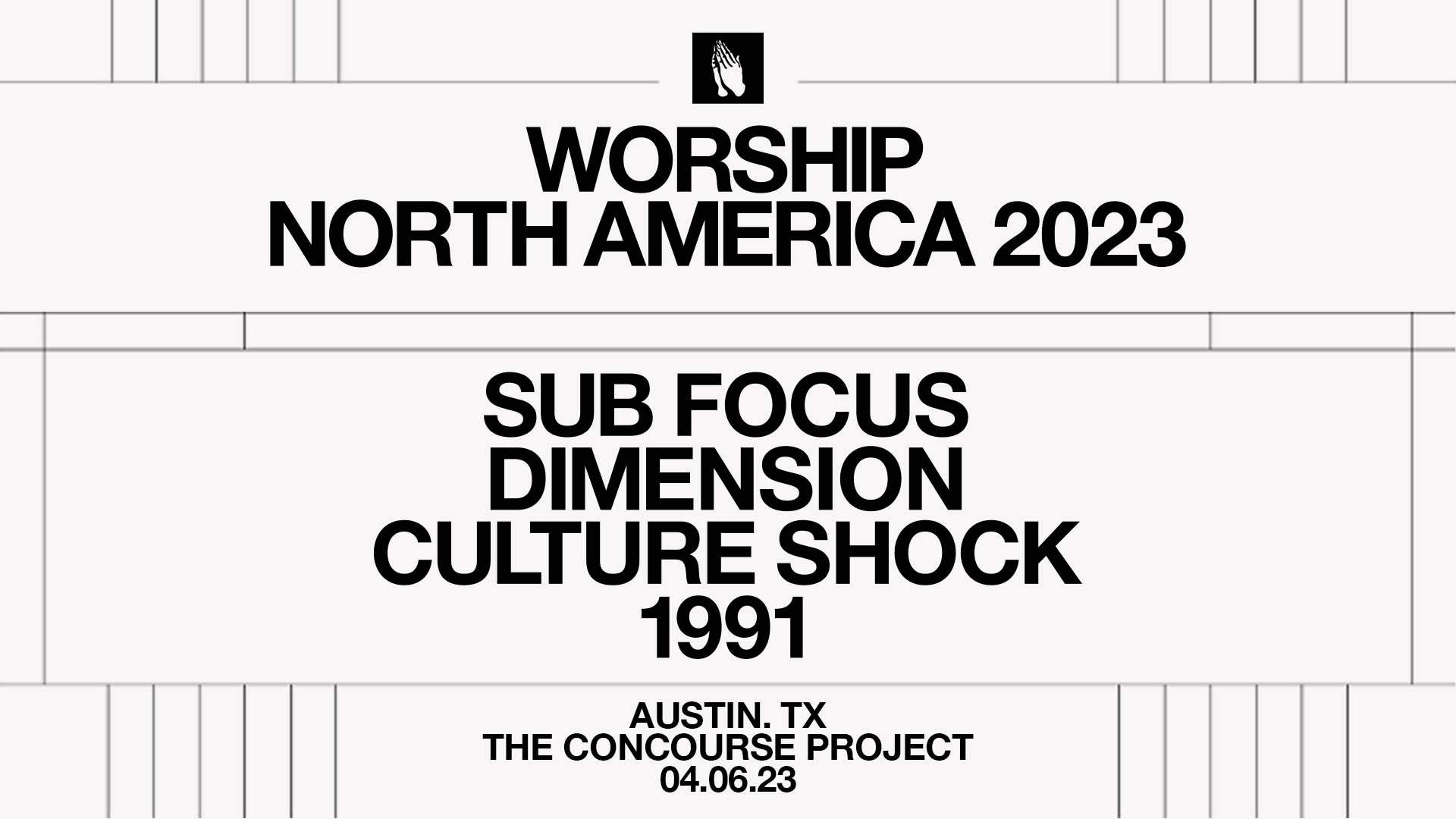 WORSHIP North America 2023 - フライヤー表