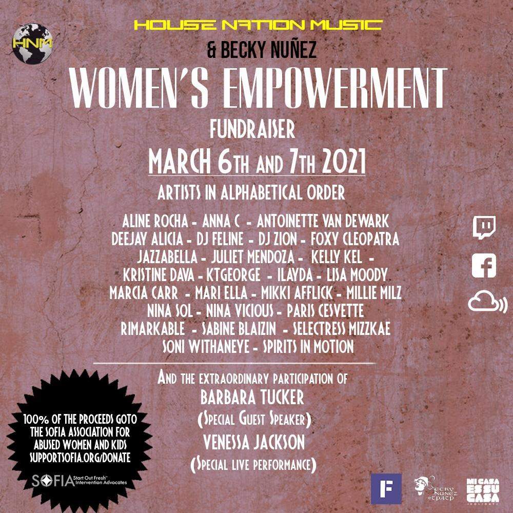 Women'S Empowerment 21 •FUNDRAISER• - フライヤー表