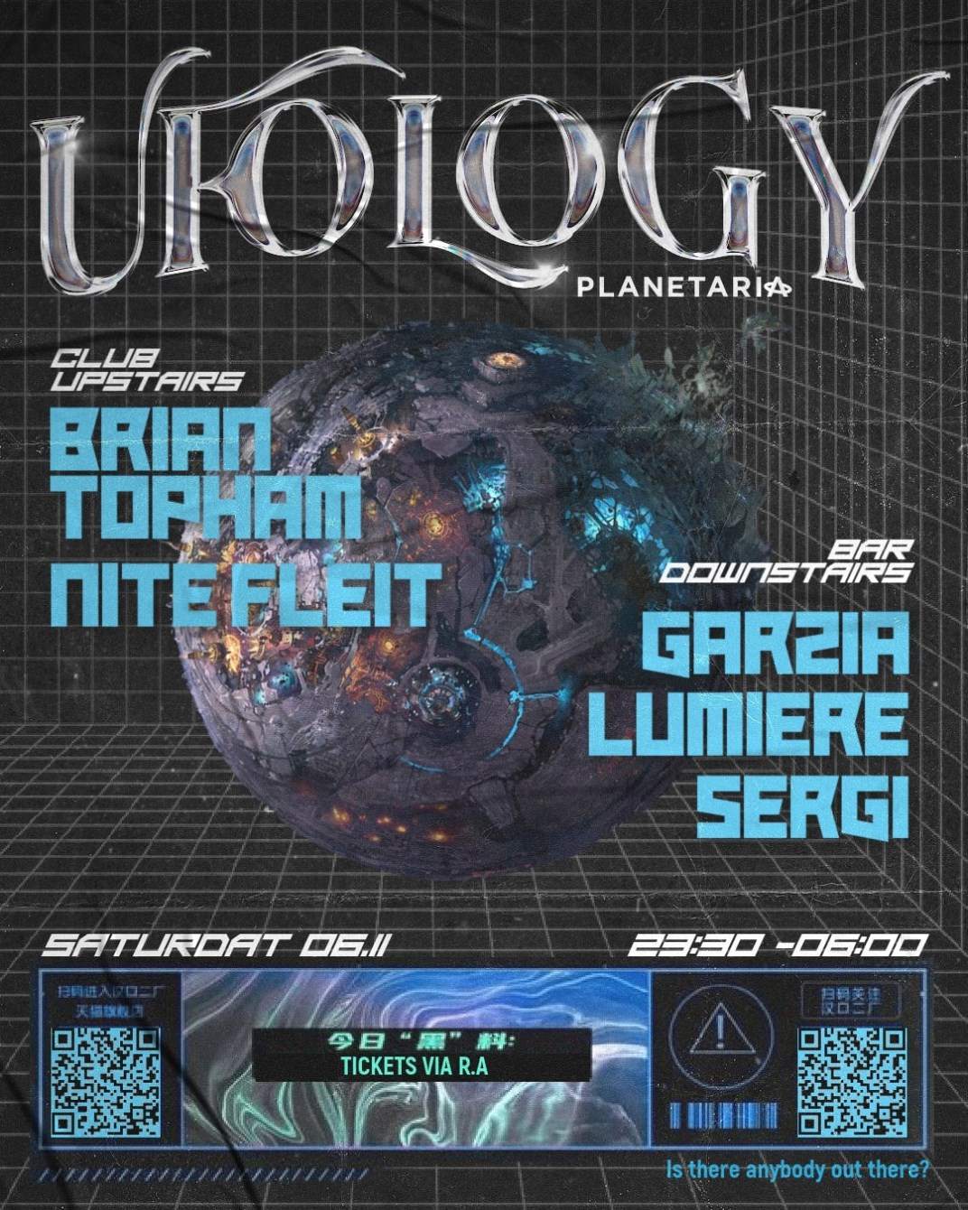 Ufology x Planetaria with Nite Fleit & Lumiere - Página frontal