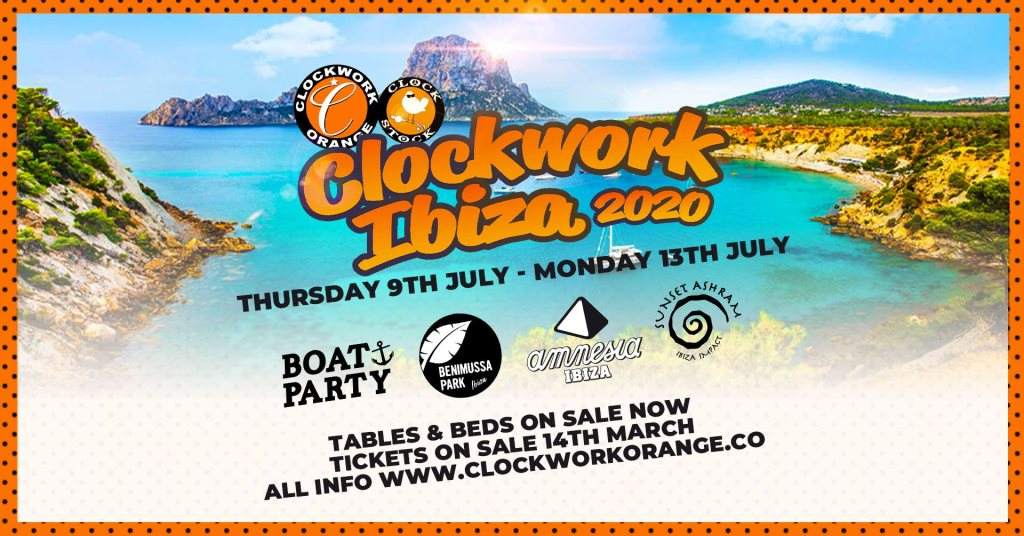 Clockwork Orange Weekender 2020 - Página trasera