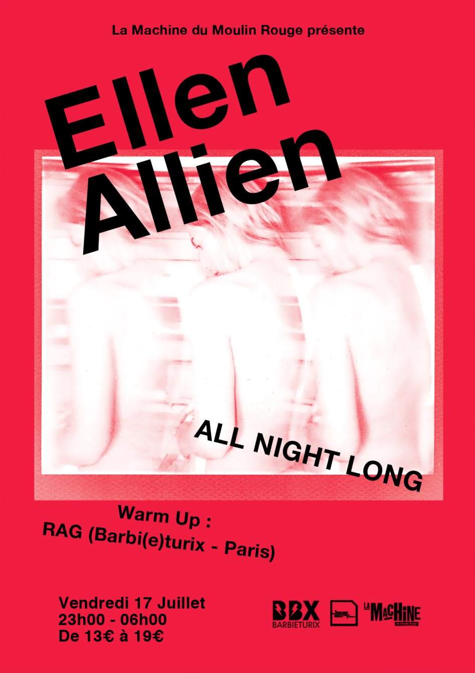 Ellen Allien All Night Long - Página frontal