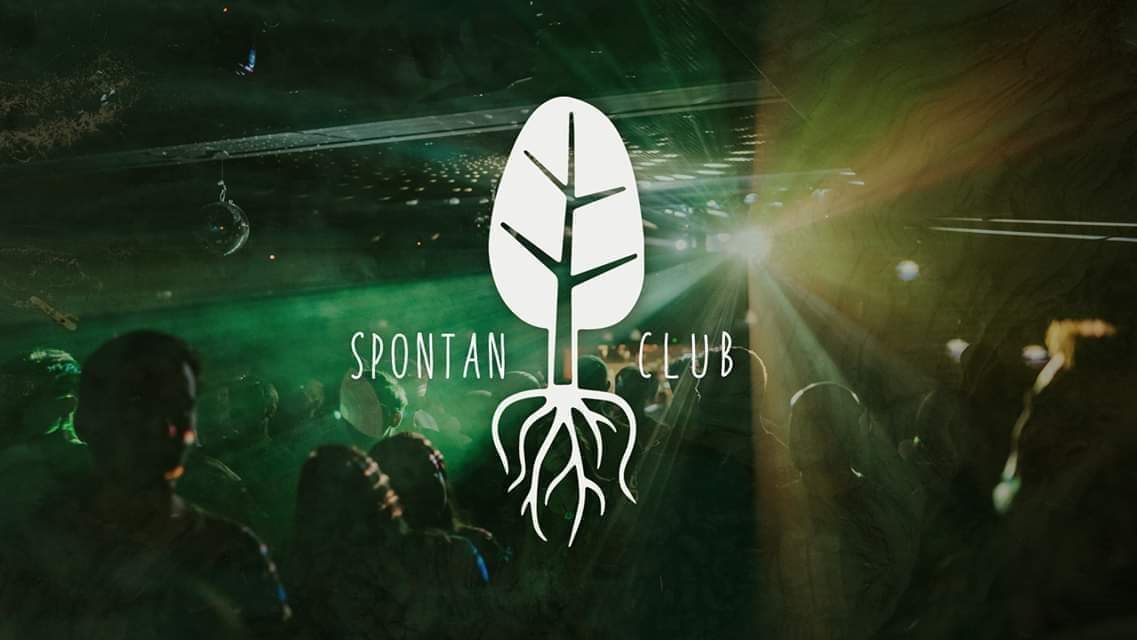 Spontan Club mit: Sama (Kraftek, Noir) & Alpha Gods (Live Set) - Flyer front