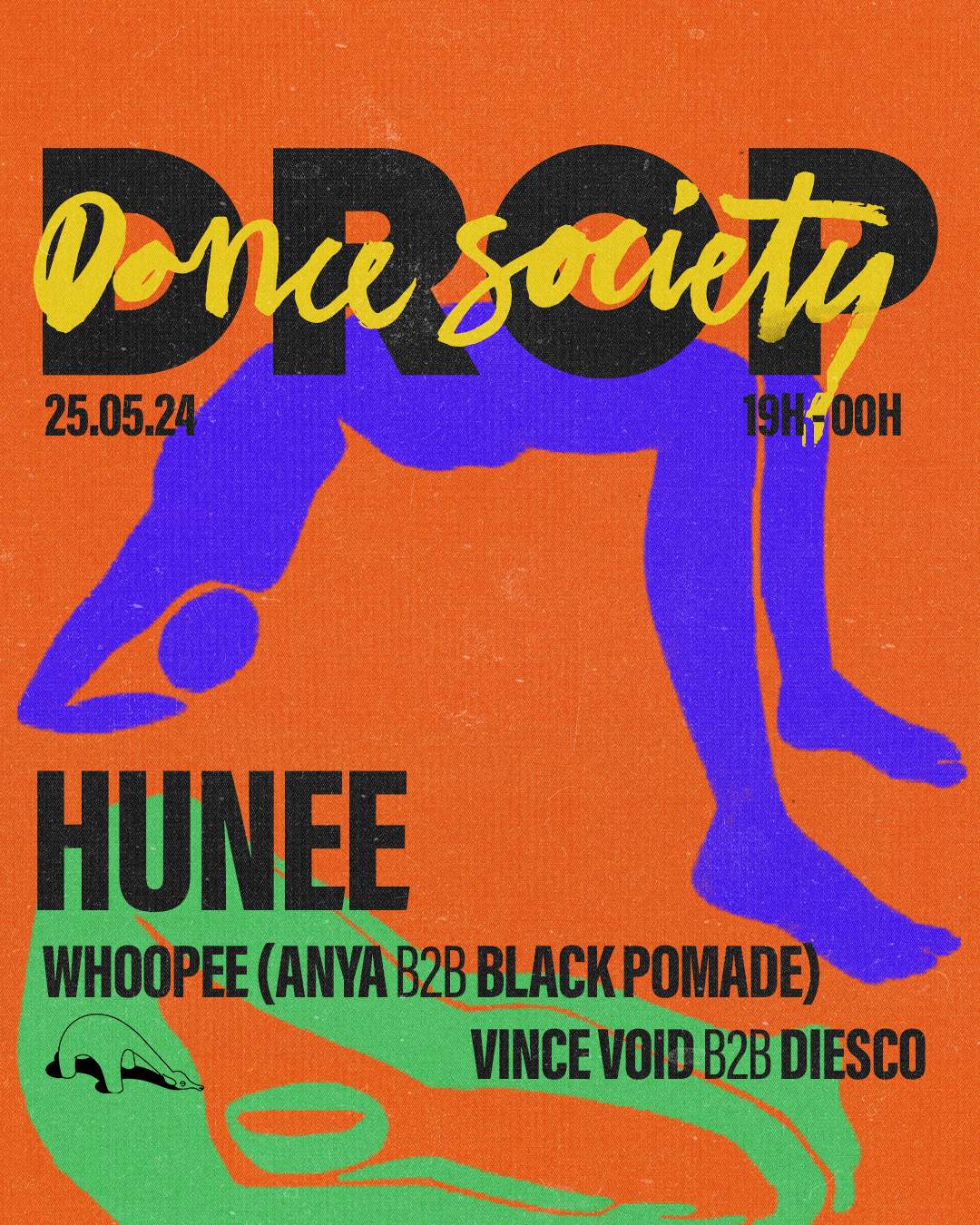 DROP Open-Air Invites Hunee (DAY PARTY) - フライヤー裏