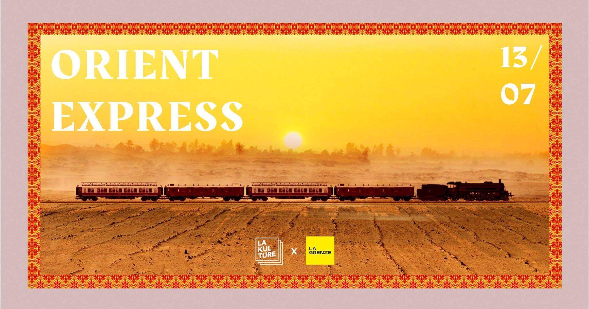 Orient Express - フライヤー表