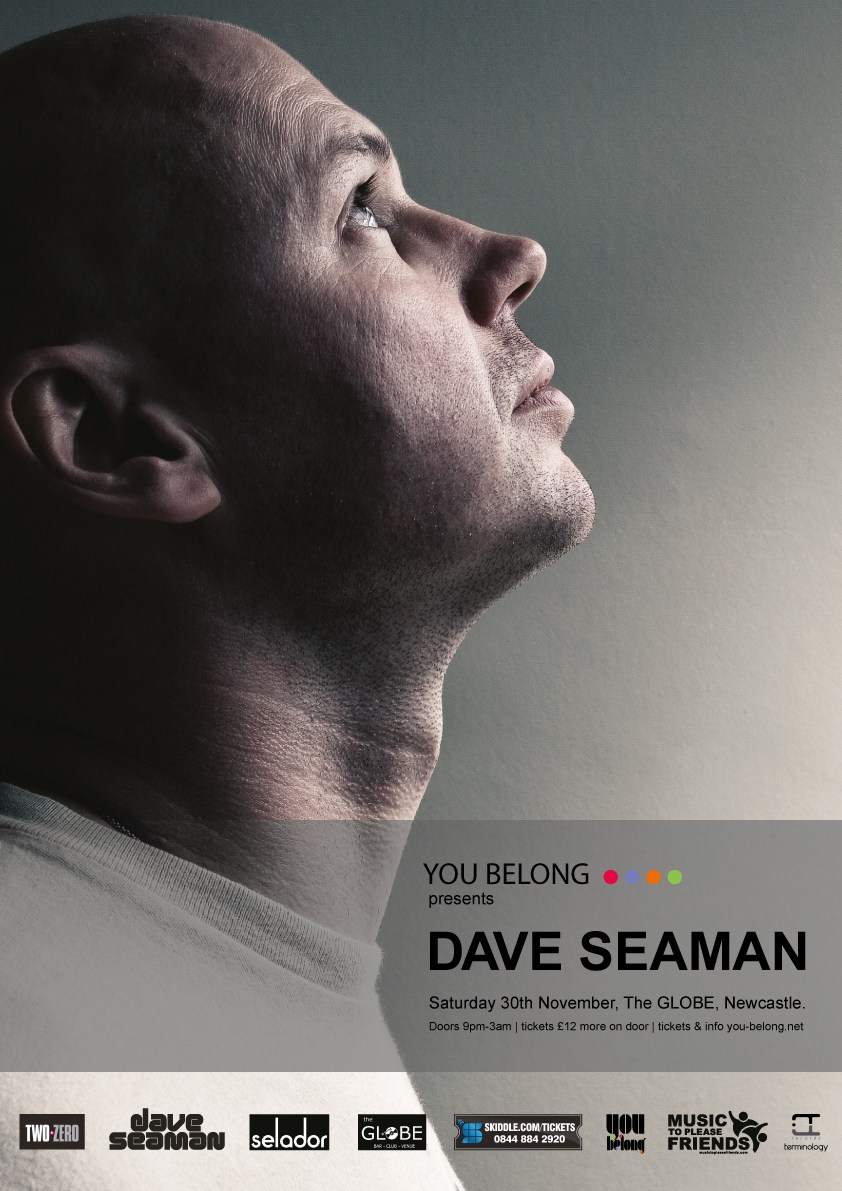 You Belong presents Dave Seaman - フライヤー表