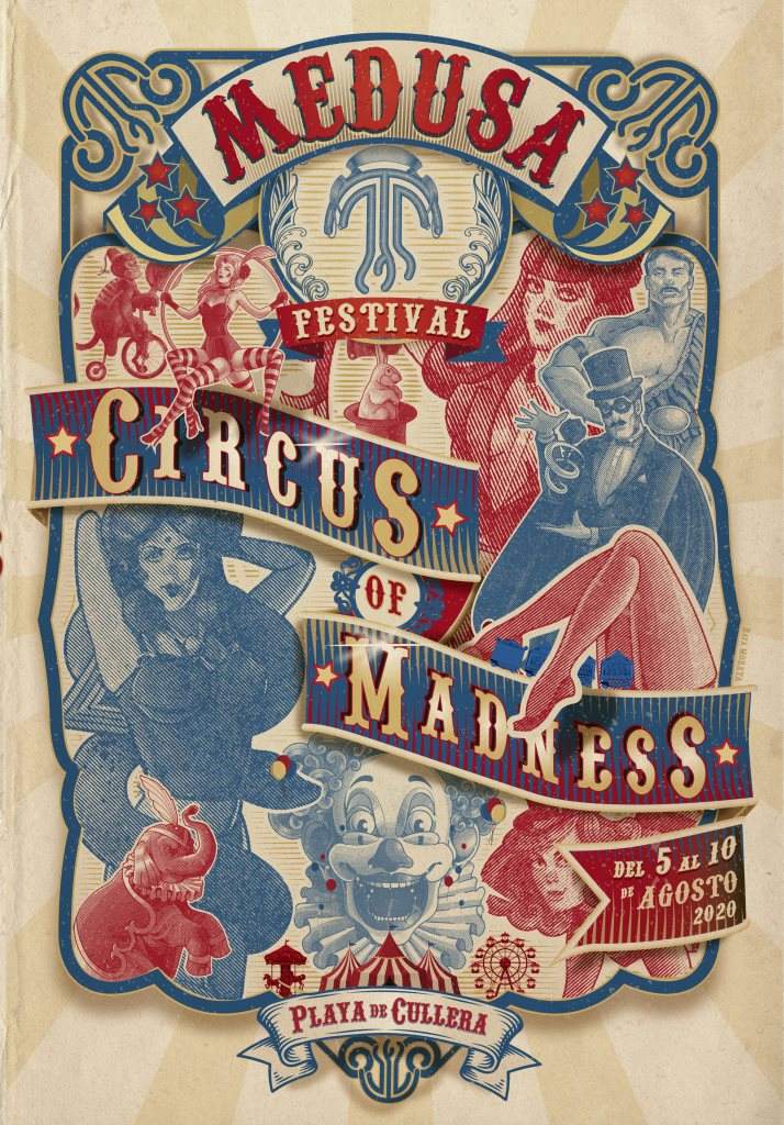 Medusa Festival - Circus Of Madness - フライヤー表